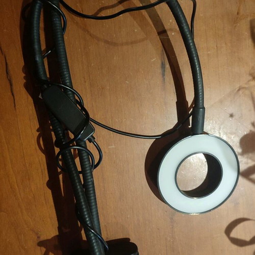 Light led lamp like new with adjustable color and USB connection