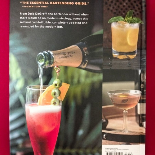 New Craft of the Cocktail by Dale DeGroff hardcover used