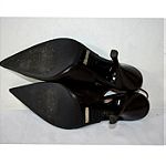  Dolce & Gabbana leather slingbacks