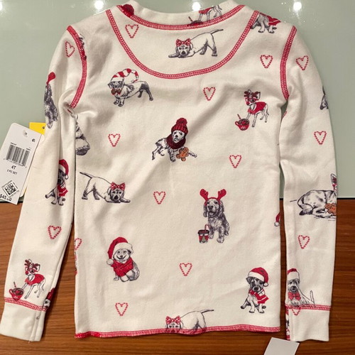 P.J. Salvage Christmas pajamas new, set of 4, USA