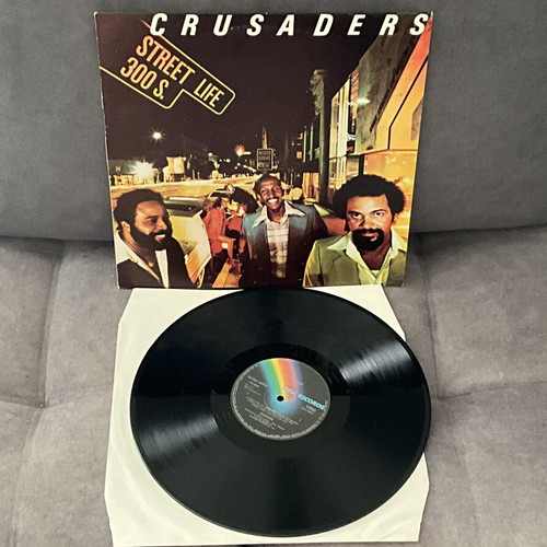 The Crusaders Street Life LP vinyl used, jazz fusion funk 1979