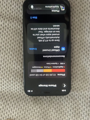 iPhone 12 Mini like new, 64GB, black, Apple iOS