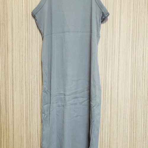 Rib dress H&M medium size like new, pistachio color