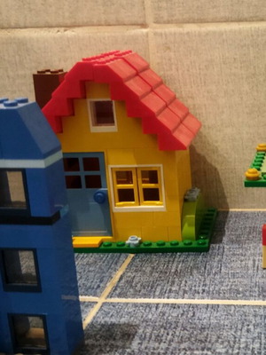 Lego Classic σαν καινούργιο, 3 αντικείμενα με σπιτάκι, κτήριο, παγόδα