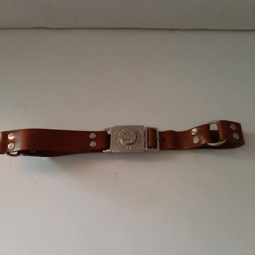 Leather belt Sima Ellinikou Odigismou used, size 80