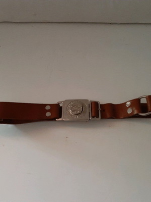 Leather belt Sima Ellinikou Odigismou used, size 80