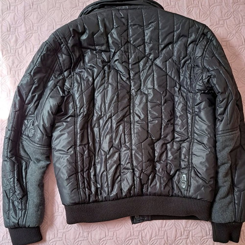 Men's jacket Samurai and soul black like new, no XXL