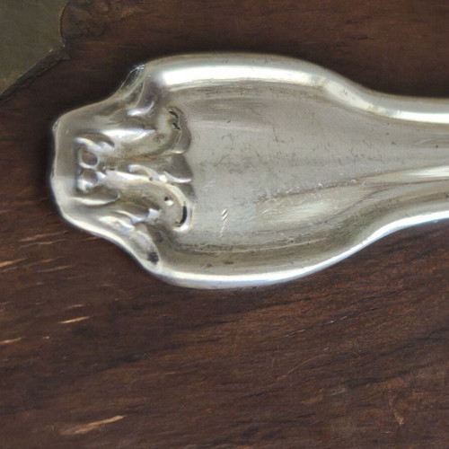 Vintage silver plated teaspoons and butter knives, International Silver Company