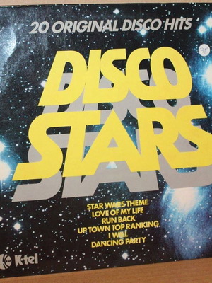 Disco Stars 20 Original Disco Hits LP used, K-Tel 1978 UK