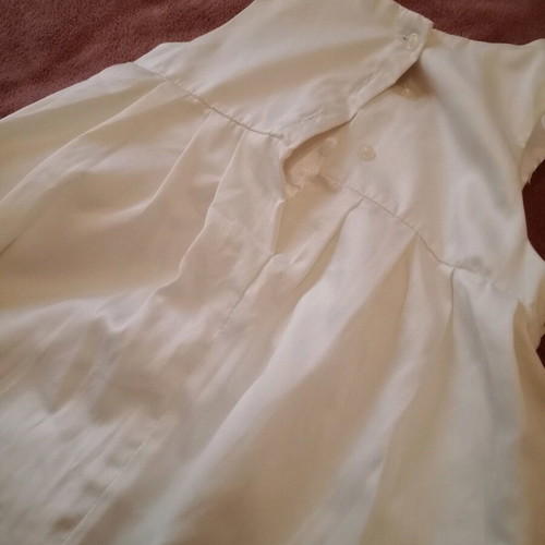 Girls' dress used, size 3, beige, for 3-year-olds