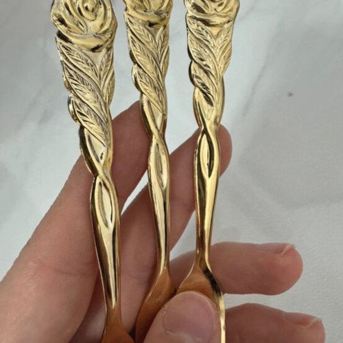Vintage dessert forks set of 12, new