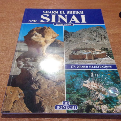 Sharm El Sheikh and Sinai English Edition book like new