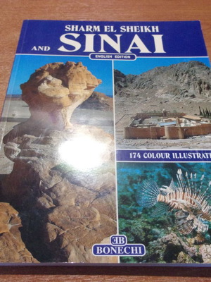 Sharm El Sheikh and Sinai English Edition book like new