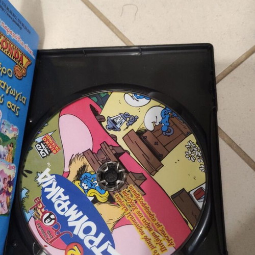 Smurfs DVD 2 used, children's animated cartoons dubbed
