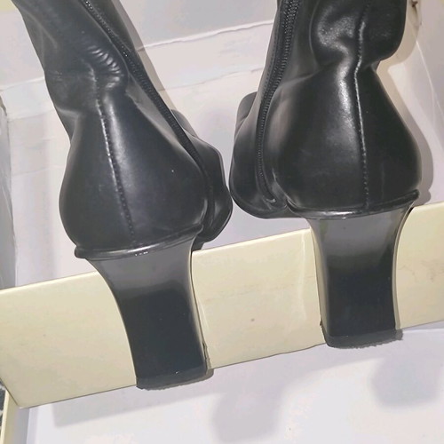 Mario Ponti ankle boots used, black, size 36