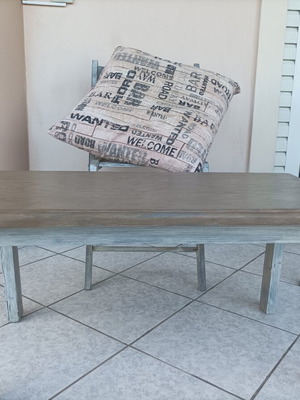 Coffee table new handcrafted solid Swedish wood