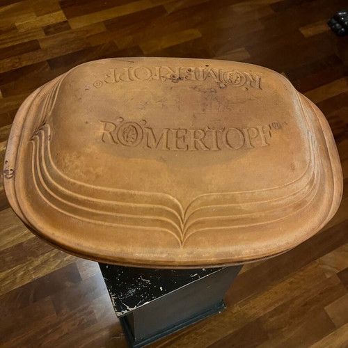 Romertopf Ceramic Casserole Large used