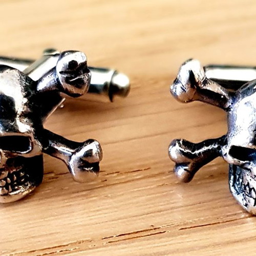 Hell's Angels cufflinks used collectible