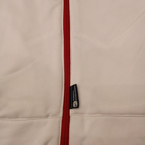 Nike Y2K track jacket used white-red raglan fit