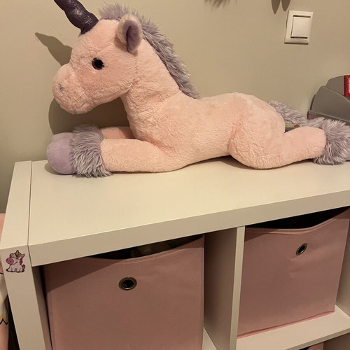 Unicorn plush large 70x40cm by Keel Toys used, excellent condition