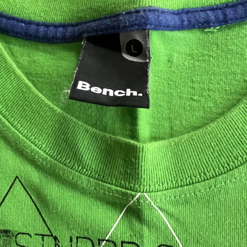 Bench men's t-shirt like new, green, size L