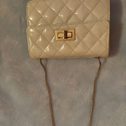 Chanel special edition handbag with multicolor glitter like new, mini size
