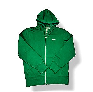 Πράσινη μπλούζα Nike με φερμουάρ