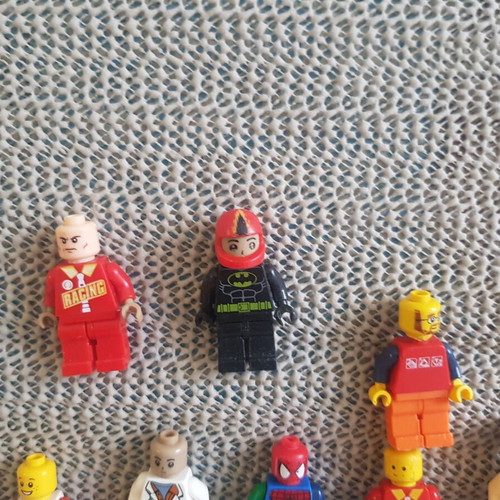 Mini Figures from Building Blocks used, pack