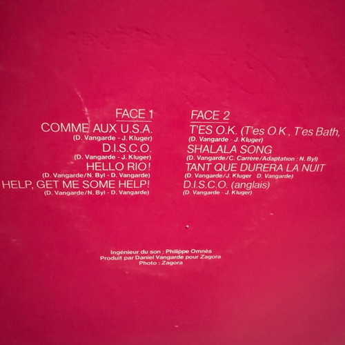 Vinyl record used