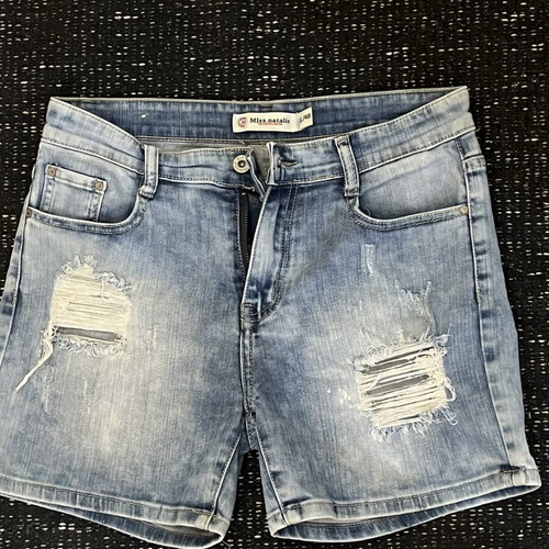 Woman's short jeans size XL, like new, blue