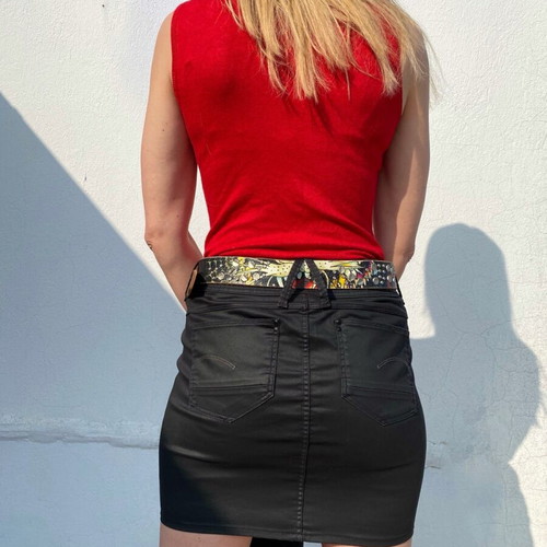 G-Star Raw mini skirt like new, size 25, black