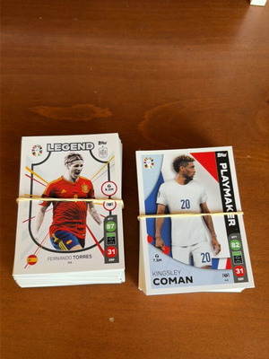 Euro 2024 Match Attax All Stars Lidl Topps Set like new