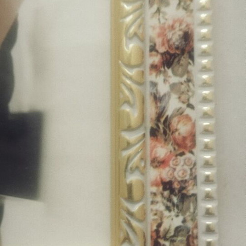 Κορνίζα vintage 13x18cm με λουλούδια σαν καινούργιο