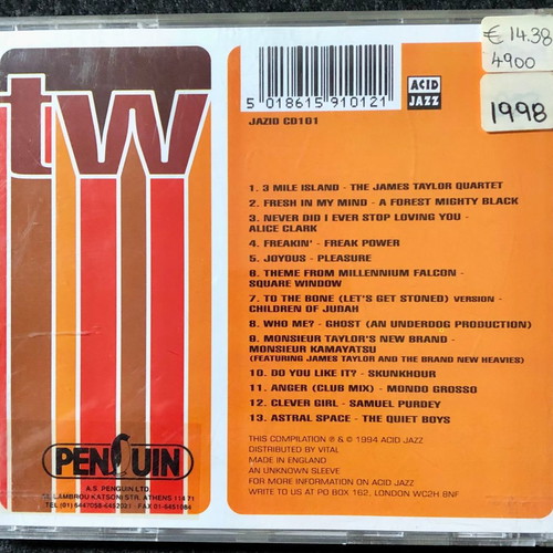 Totally Wired Eleven CD used
