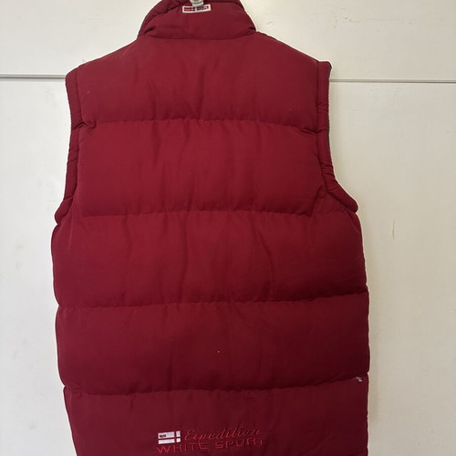 Tex Basic sleeveless puffer vest red size M like new