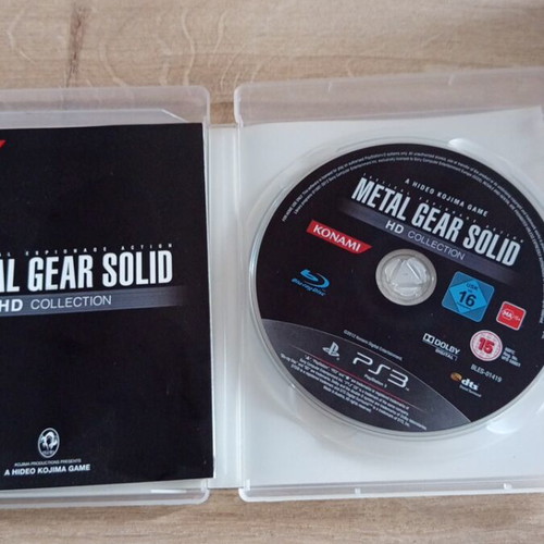 Metal Gear Solid HD Collection PlayStation 3 like new
