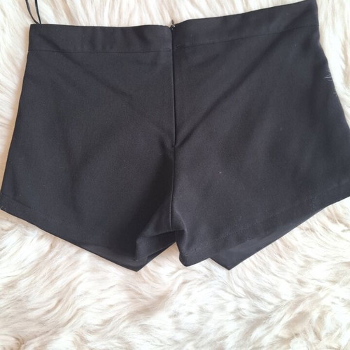 Skort black, lined, like new, size S