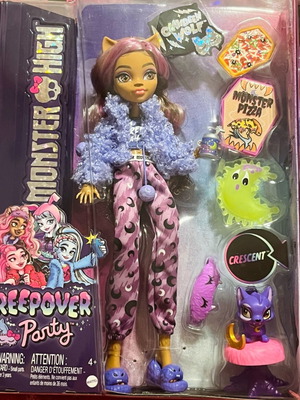 Monster High Creepover Party Clawdeen Wolf doll new