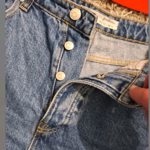 Zara denim shorts and top like new, blue