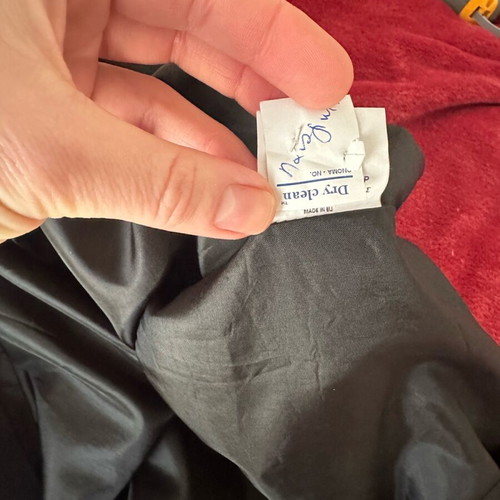 Access black dress like new with crystals