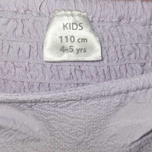 Purple dress for girl 5 years, like new