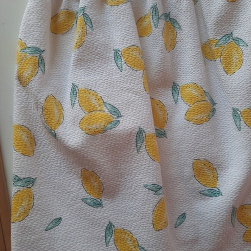 ZARA Kids dress with lemons size 4-5 years 110 cm like new