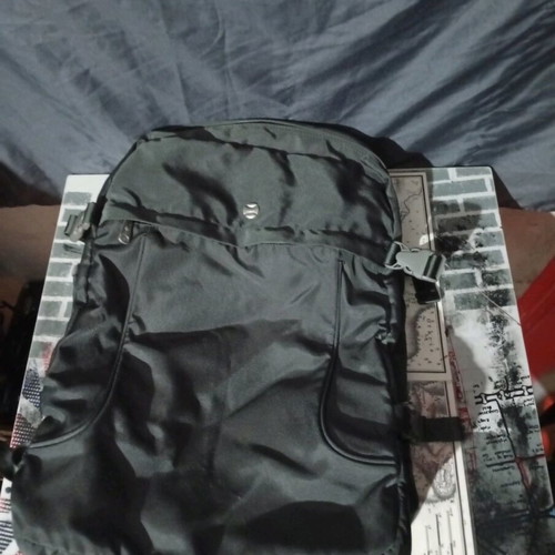 Dielle multipurpose travel backpack gray like new
