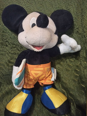 Mickey Mouse Surf Plush 28cm used