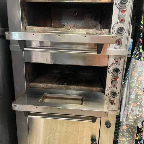 Pizza oven North used with proofer, three-phase power