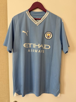 Manchester City PUMA домашен екип 2023/24 Bernardo Silva #20, размер L
