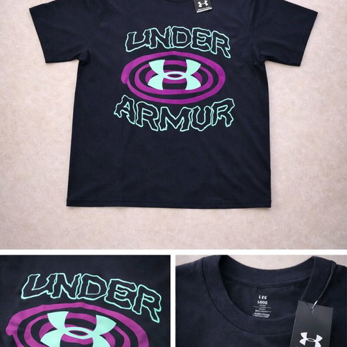 Under Armour black t-shirt new, size L