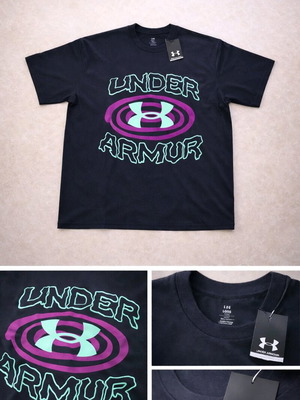 Under Armour black t-shirt new, size L