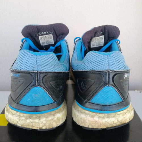 Adidas Supernova Glide 6 used running shoes size 44 2/3 blue