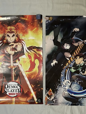 Demon Slayer Kimetsu no Yaiba Mugen Train Movie Posters like new